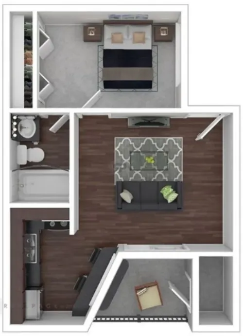 Blu floor plan 1