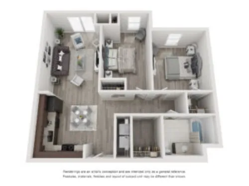 Bridge at Cameron floor plan 3