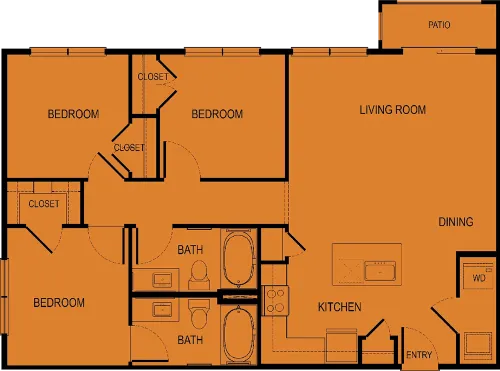 Bridge at Granada floor plan 4