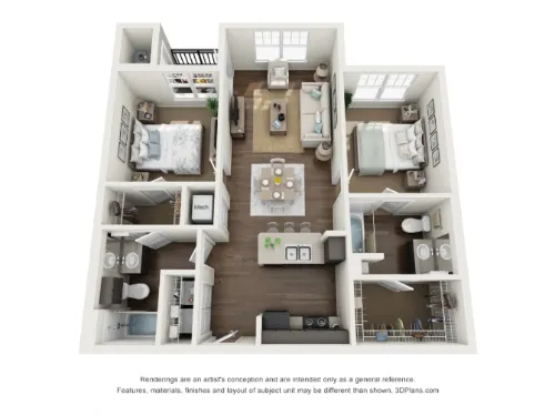 Bridge at Harris Ridge floor plan 2