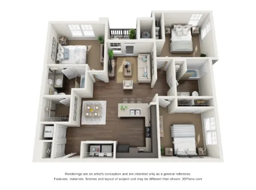 Bridge at Harris Ridge floor plan 3