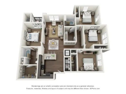 Bridge at Harris Ridge floor plan 5