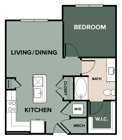 Broadstone North ATX floor plan 2