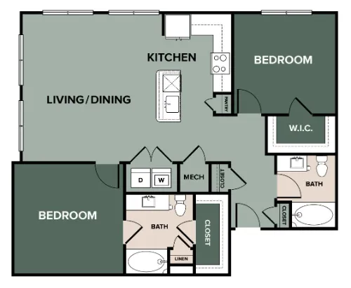 Broadstone North ATX floor plan 3