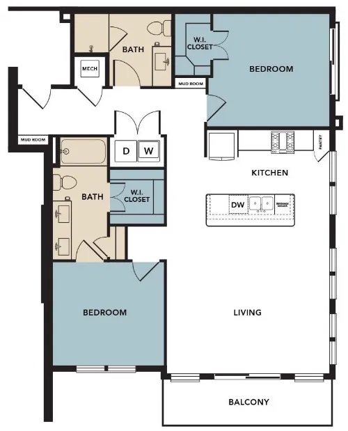 Broadstone North Lamar floor plan 11