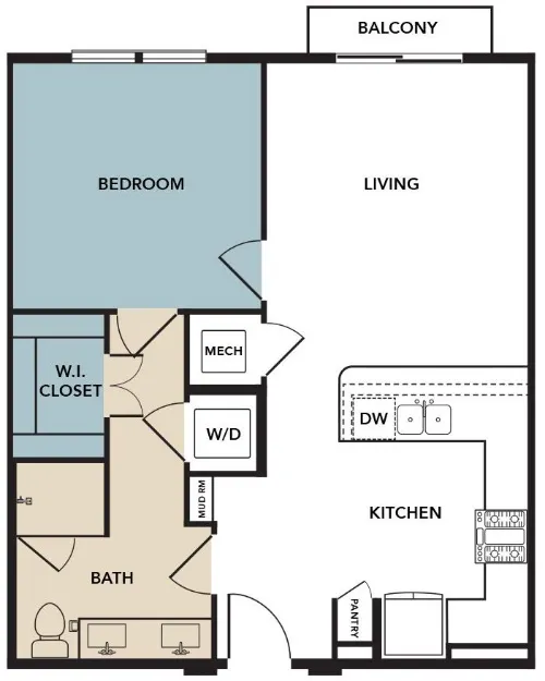 Broadstone North Lamar floor plan 15