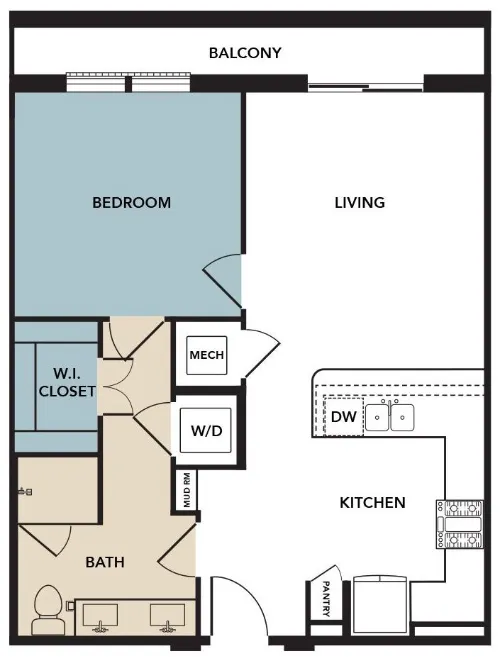 Broadstone North Lamar floor plan 16