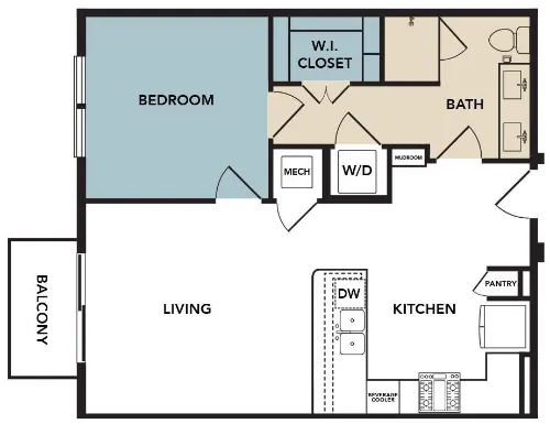 Broadstone North Lamar floor plan 19