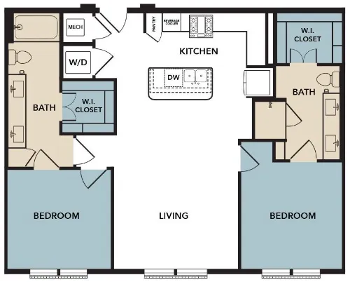 Broadstone North Lamar floor plan 5