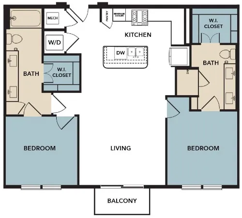 Broadstone North Lamar floor plan 7