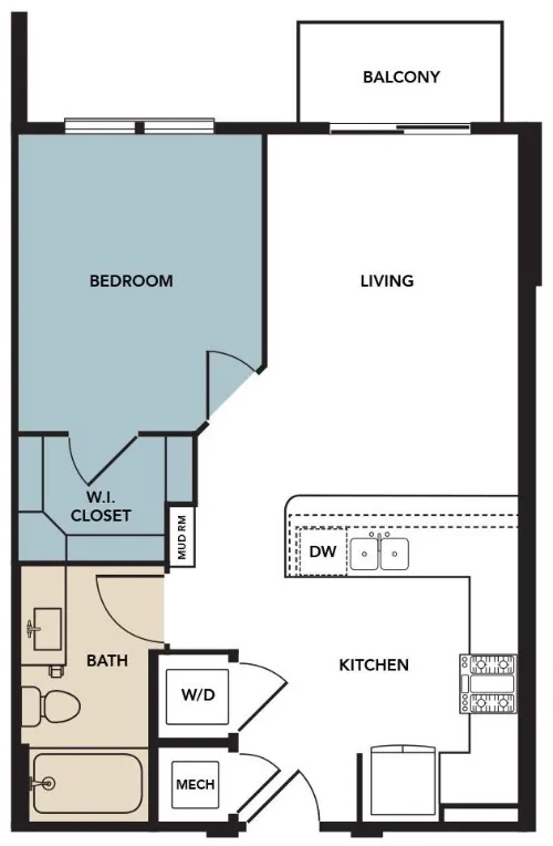 Broadstone North Lamar floor plan 7