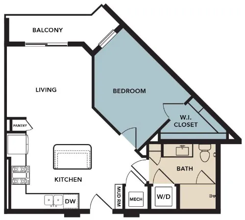 Broadstone North Lamar floor plan 9