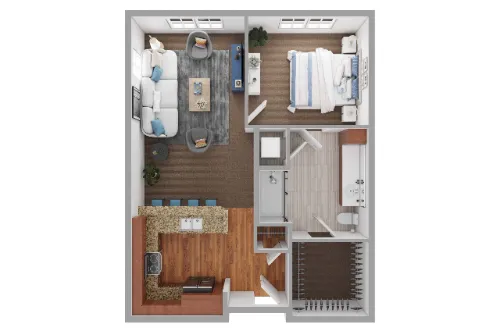 Buckner Villas floor plan 3