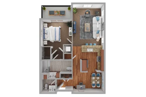 Buckner Villas floor plan 5