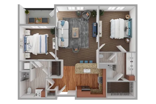 Buckner Villas floor plan 6