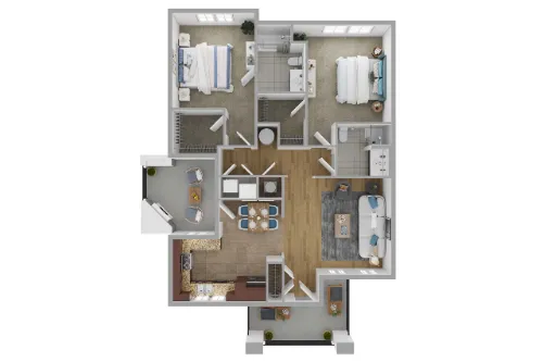 Buckner Villas floor plan 7