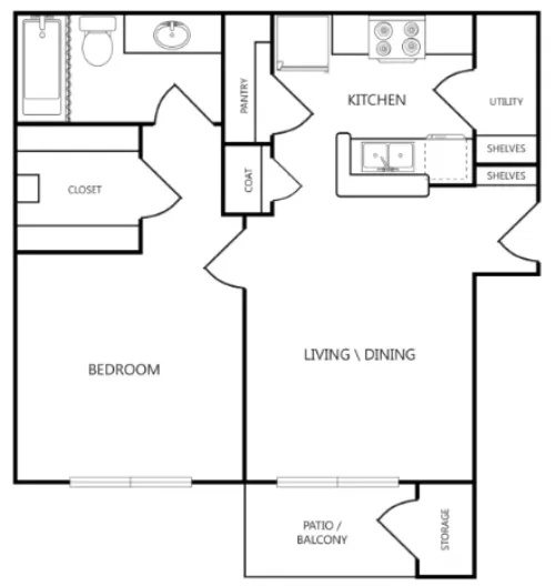 Canyon Ridge floor plan 1