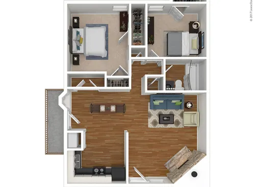 Chateau Avalon floorplan 1