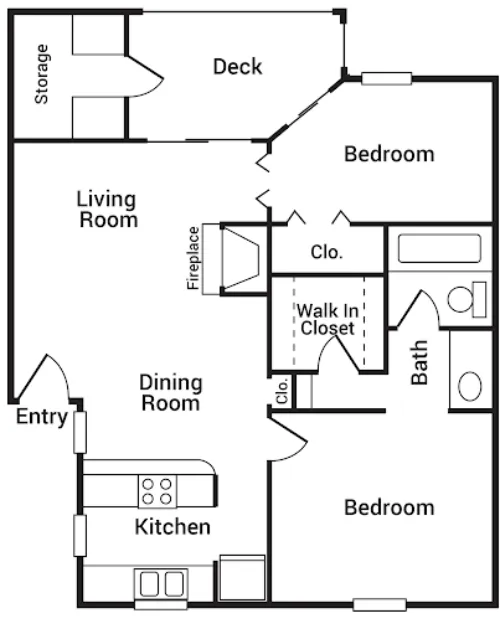 Copper Mill floorplan 4