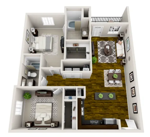 Davies Ranch floor plan 4