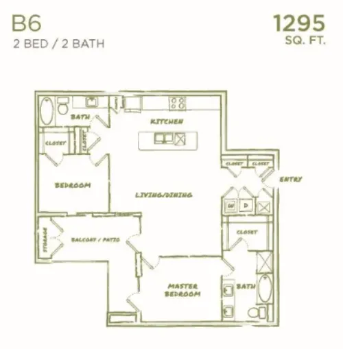 Ella Parkside floor plan 11