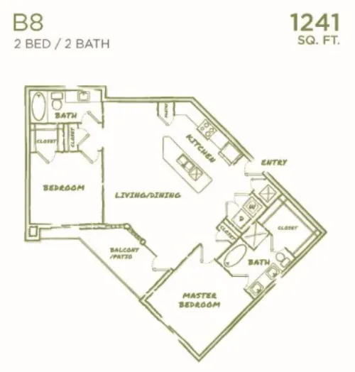 Ella Parkside floor plan 13