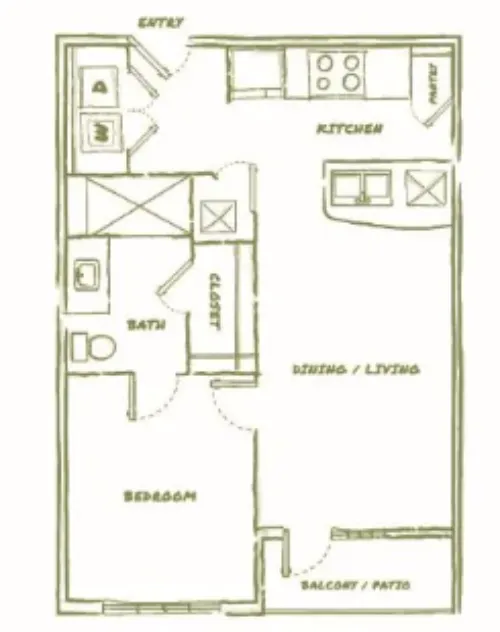 Ella Parkside floor plan 2