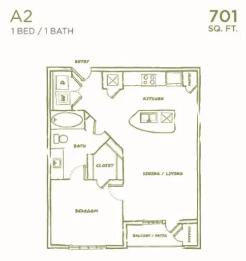 Ella Parkside floor plan 4