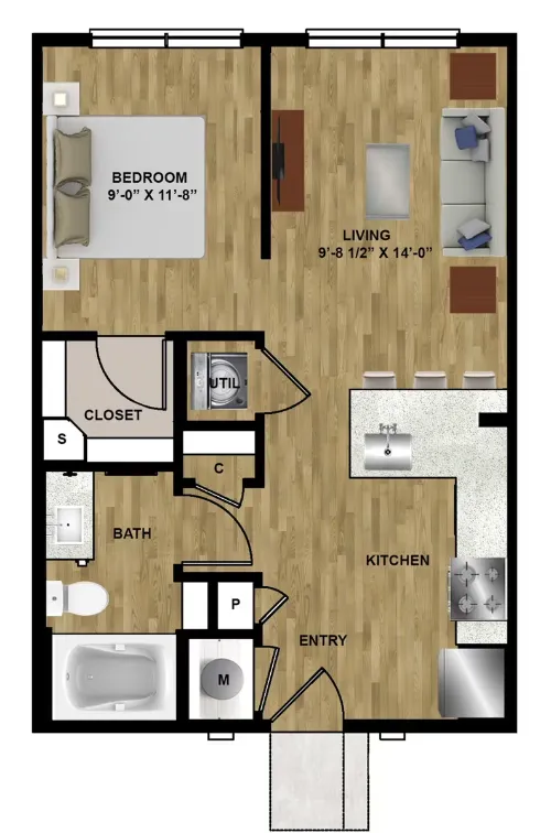 Ellis Highline floor plan 5