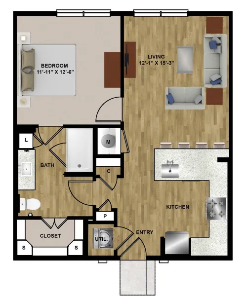 Ellis Highline floor plan 6