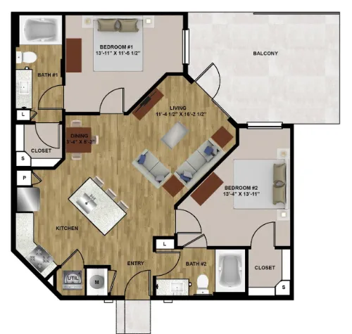 Ellis Highline floor plan 9