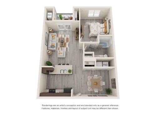 Estates at Norwood floor plan 3