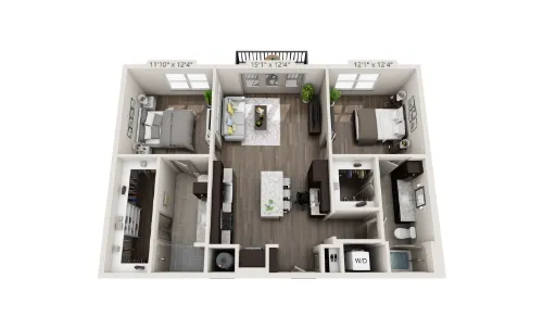 Flatiron Domain floorplan 10