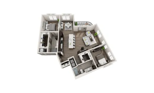 Flatiron Domain floorplan 16