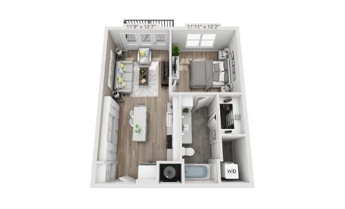 Flatiron Domain floorplan 3