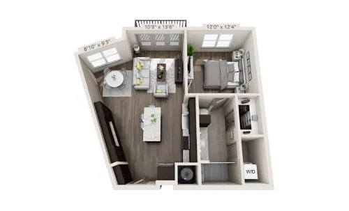 Flatiron Domain floorplan 4