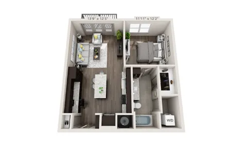 Flatiron Domain floorplan 5