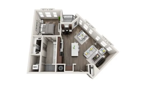 Flatiron Domain floorplan 6