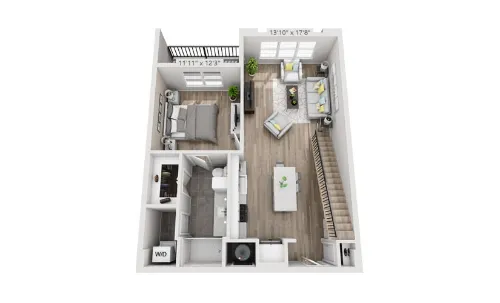 Flatiron Domain floorplan 7