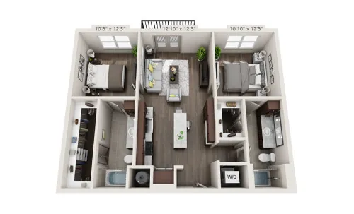 Flatiron Domain floorplan 8