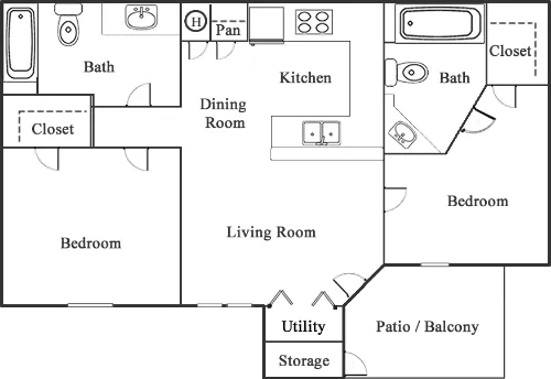 Forest Park floor plan 3