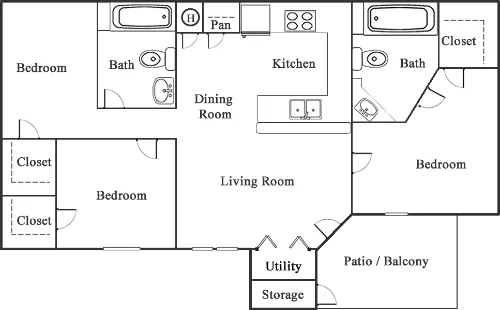 Forest Park floor plan 4