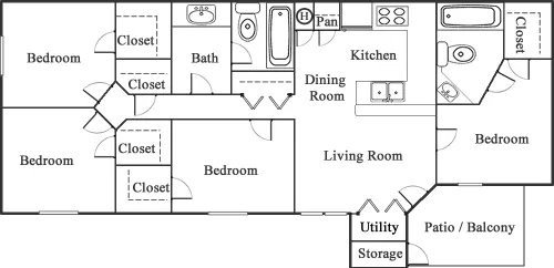 Forest Park floor plan 5