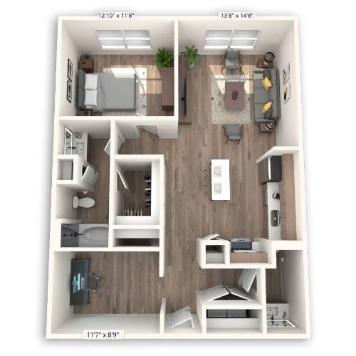 Griffis at The Domain floor plan 10