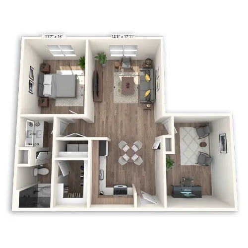 Griffis at The Domain floor plan 12