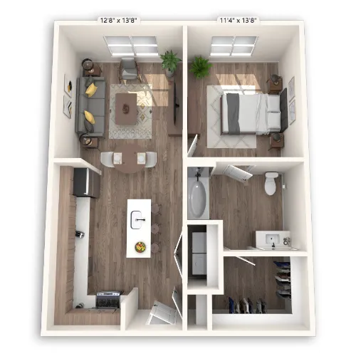 Griffis at The Domain floor plan 13