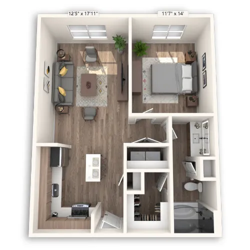 Griffis at The Domain floor plan 2