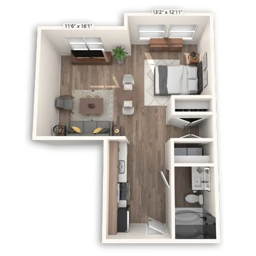 Griffis at The Domain floor plan 3