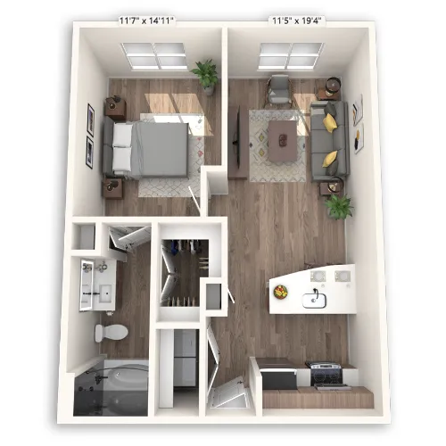 Griffis at The Domain floor plan 4