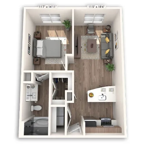 Griffis at The Domain floor plan 5